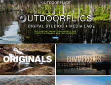 Tablet Screenshot of outdoorflics.com